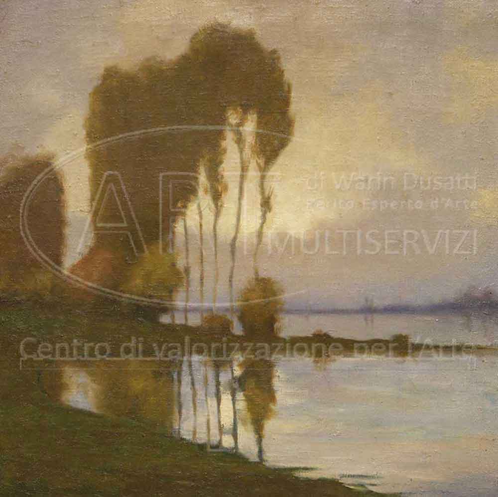 Attilio Lasta - Ansa dell'Adige - 1923