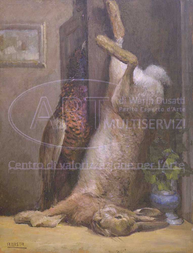 Attilio Lasta - Cacciagione - 1910